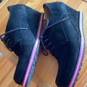 Isaac Mizrahi Wedge Booties